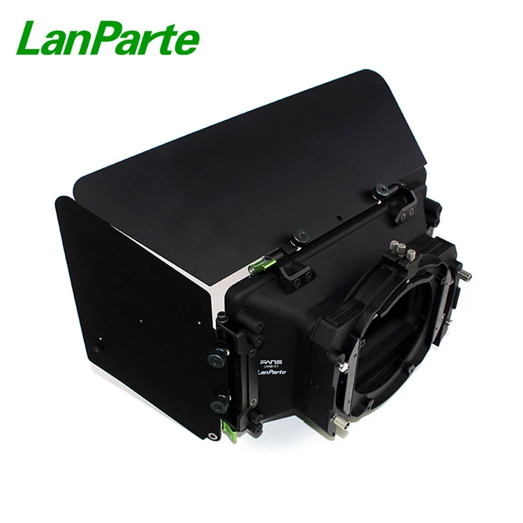 Clip on matte box with 3-Stage French flag