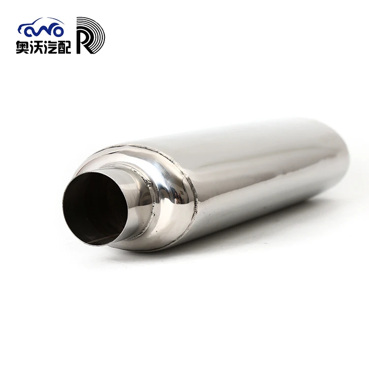 
Wholesale custom high performance 201/304 stainless steel 63mm auto car exhaust muffler 