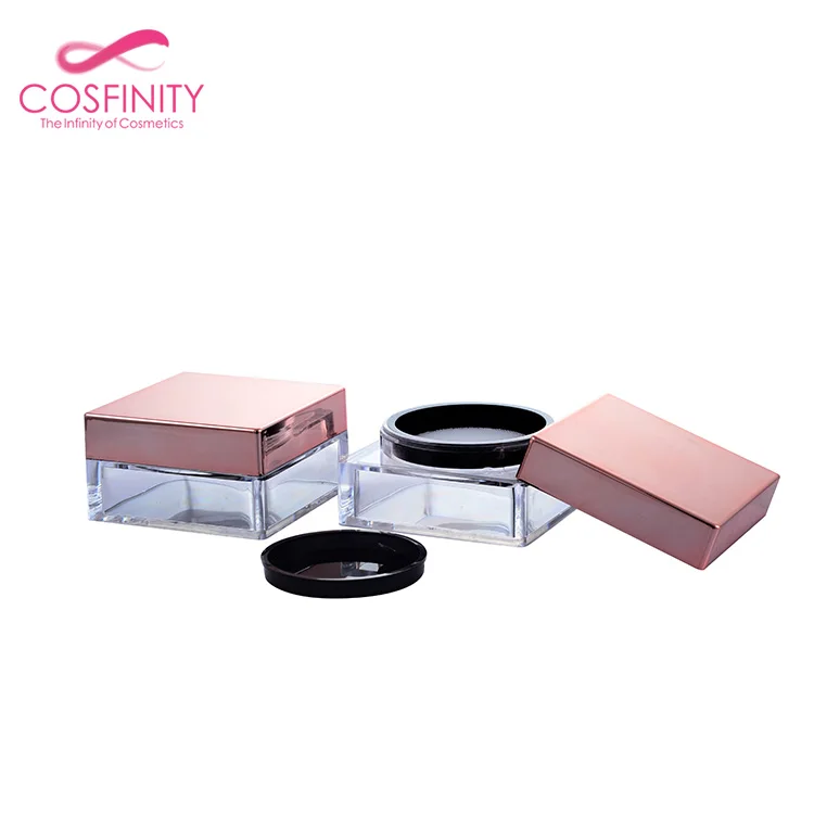 New design empty face cream cosmetic packaging small plastic cream jar