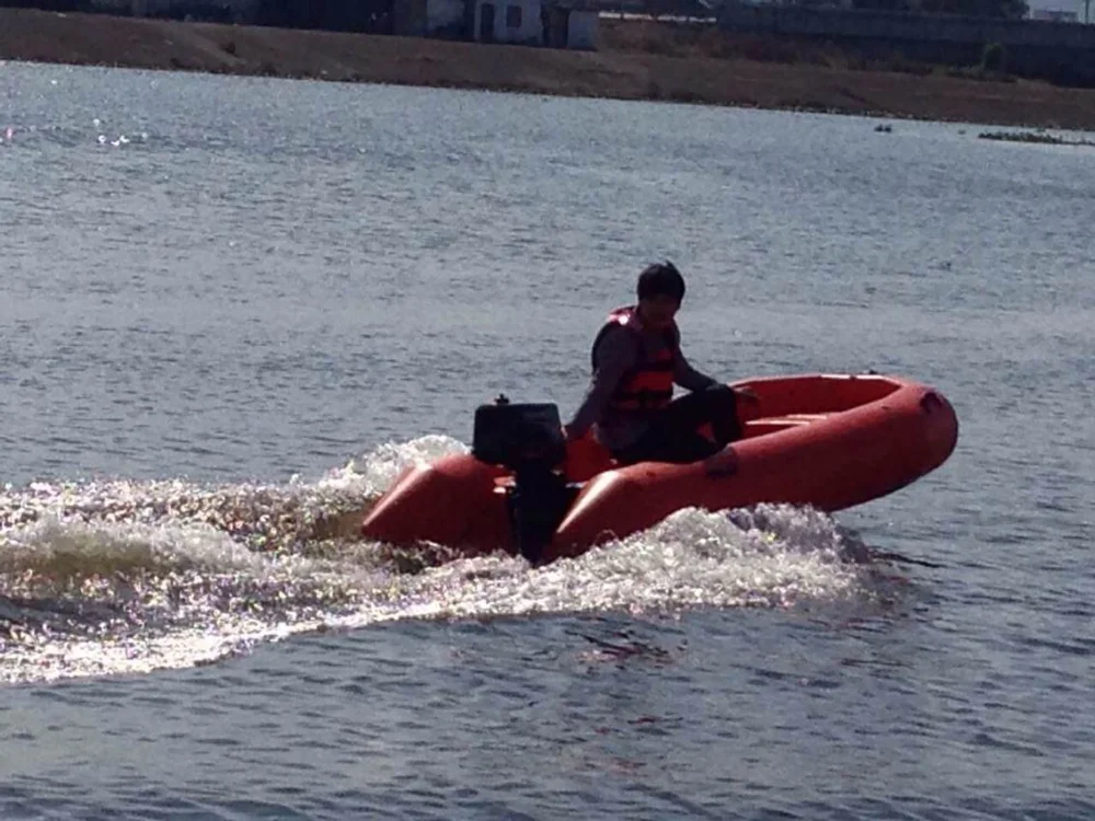 Best quality rotational moulding PE fishing rescue boat