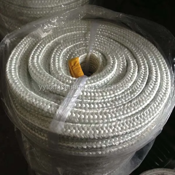 Tongchuang Fiber Glass Braided Square Rope for Industrial Oven Gasket