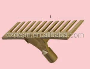Beryllium bronze non sparking rake cleaning rust 300mm 500mm