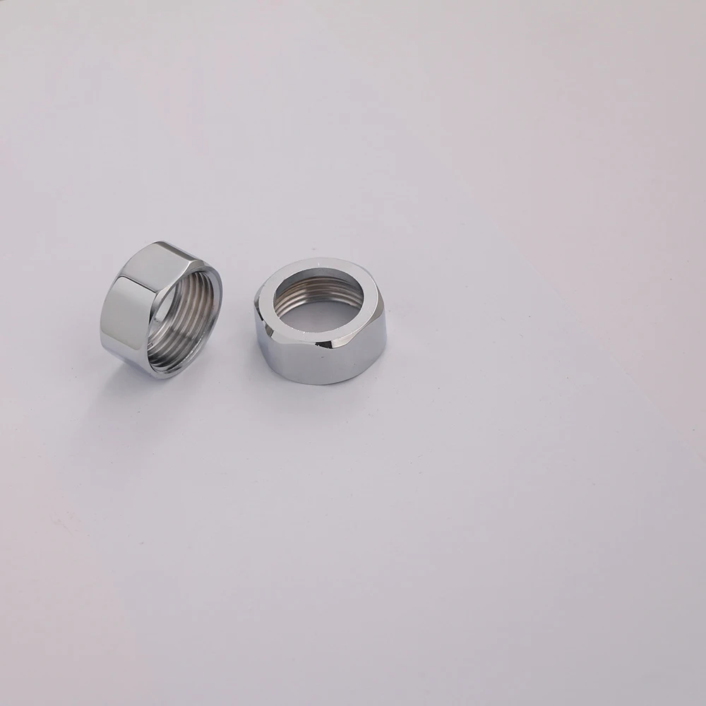 brass fitting parts faucet parts spout nut