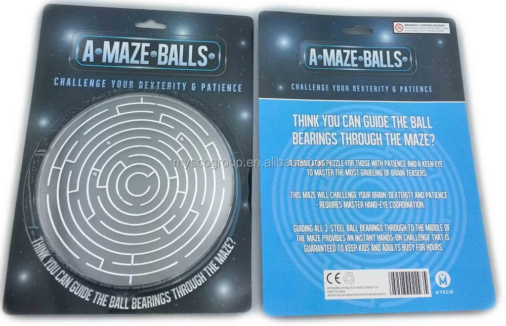 
A MAZE BALL PUZZLE GAME 