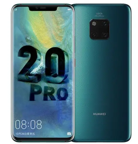100% оригинальный смартфон Huawei Mate 20 Pro, 6,39 дюйма, 4g, Android, мобильный телефон 8 ГБ + 128 ГБ, разблокированный мобильный телефон mate20 pro