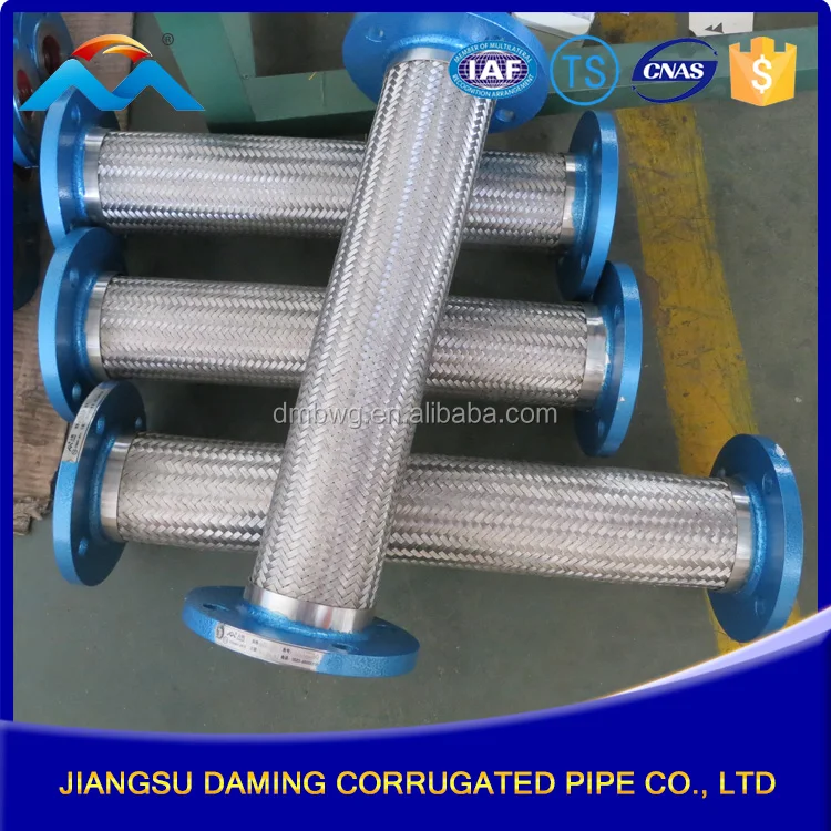 Дамин Сварные Экспресс alibaba продаж гофрированные гибкие металлические шланги с косами