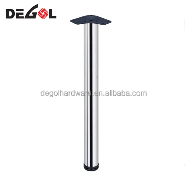 High Quality Furniture Hardware Removable Stainless Steel Table Leg