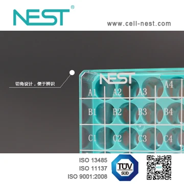 Plastic 9*9 Cryo Box for 4.0ml Cryogenic Vial