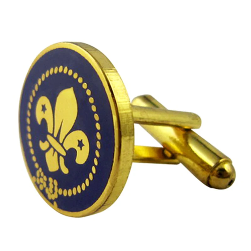 Запонки с эмалированным флагом для мужчин от китайского производителя