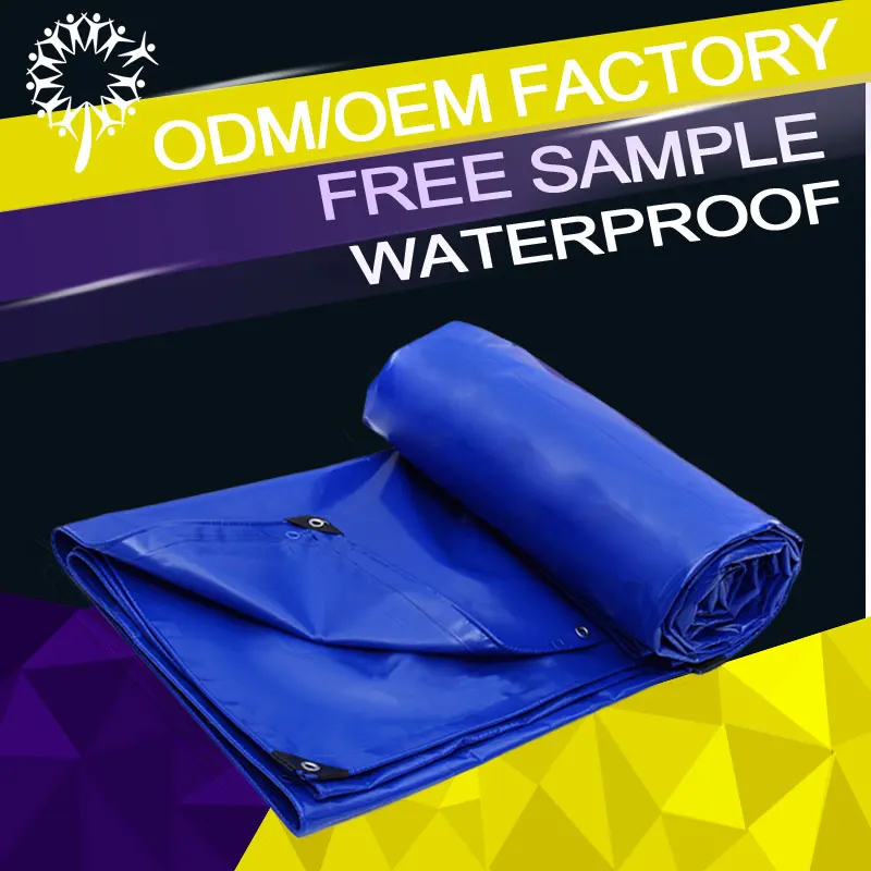 Pvc брезентовый Водонепроницаемый брезент обычай тяжелых Кемпинг Сверхлегкий Тарп
