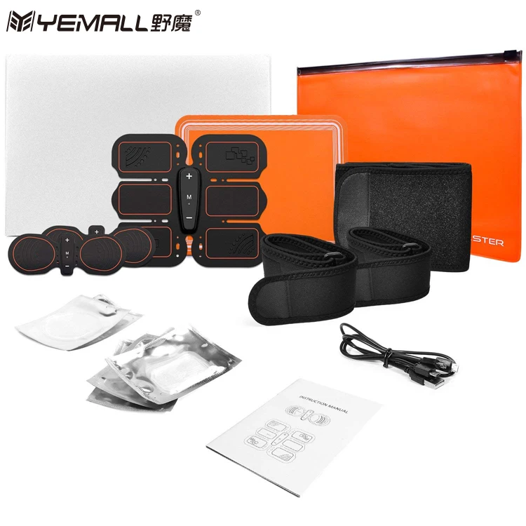 Factory Directly Sale Abs Stimulator Abdominal Trainer Ab Muscle Toning & Arm/leg Toner Belts Electric Abs Machine