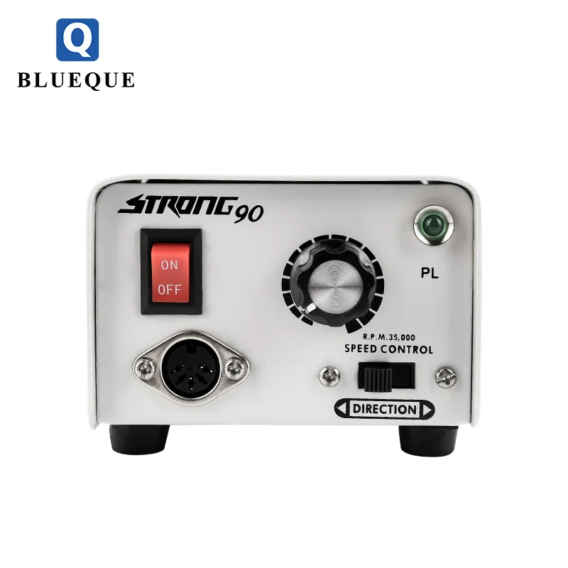 2019 strong-90  High powerful professional machine 35000 RPM electric nail drill