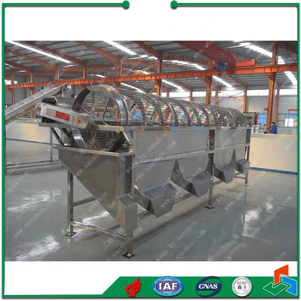 Hotsell Roller Type Fruit Grader, Lichi Grading Machine, Potato Calibration Machine