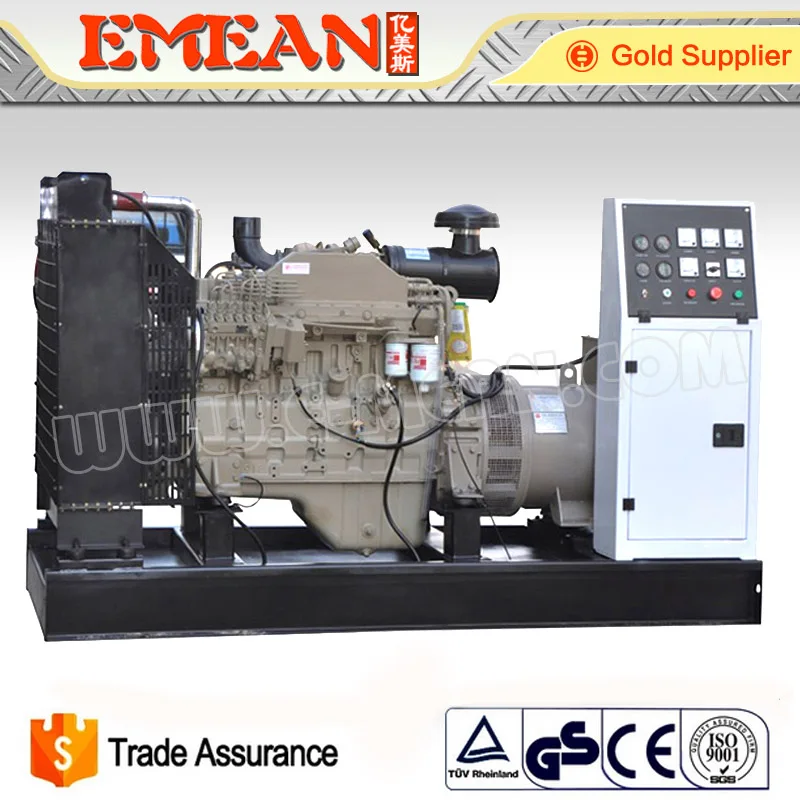 Chinese made open type diesel generator 100 kVA