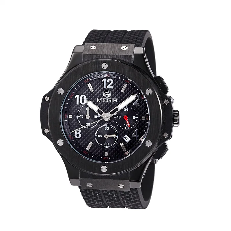 Top Brand Luxury Quartz Watch Men Sport Chronograph Wrist Watch for Man