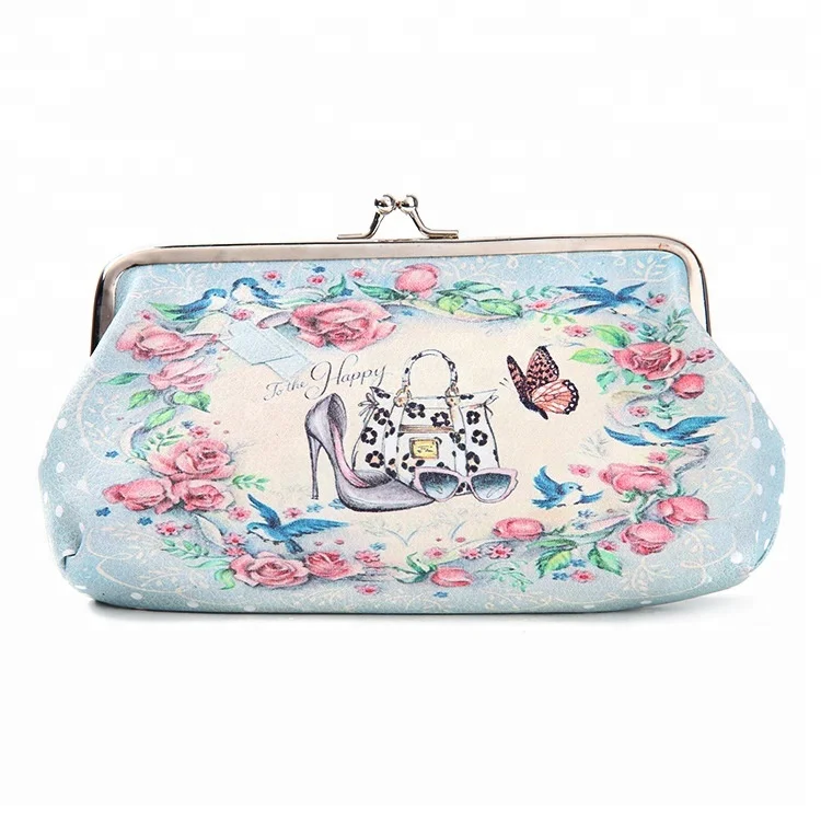 Wholesale Fashion Paris Coin Pu Leather Mini Bag and Purse