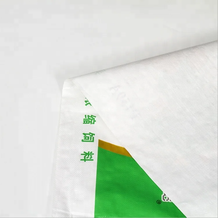 25kg Feed Packaging Laminated Recycled PP Woven Bag