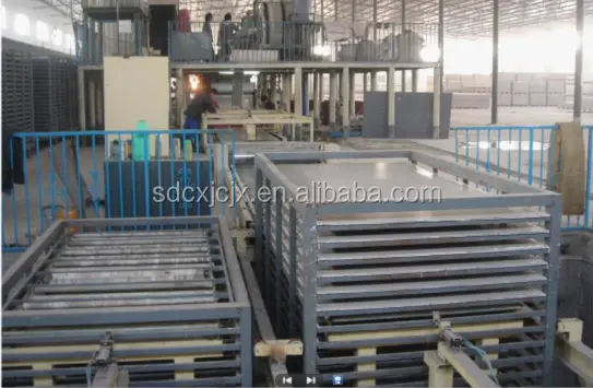 
shandong magnesium glass sheet automatic production line 