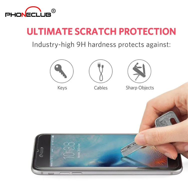 
9H 2.5D 0.3mm full transparent Tempered Glass Screen Protector For Huawei P20/P20 Pro cell phone Screen protector 