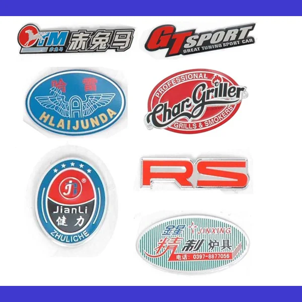 custom leather tags silver metal plate engraved logo leather tag