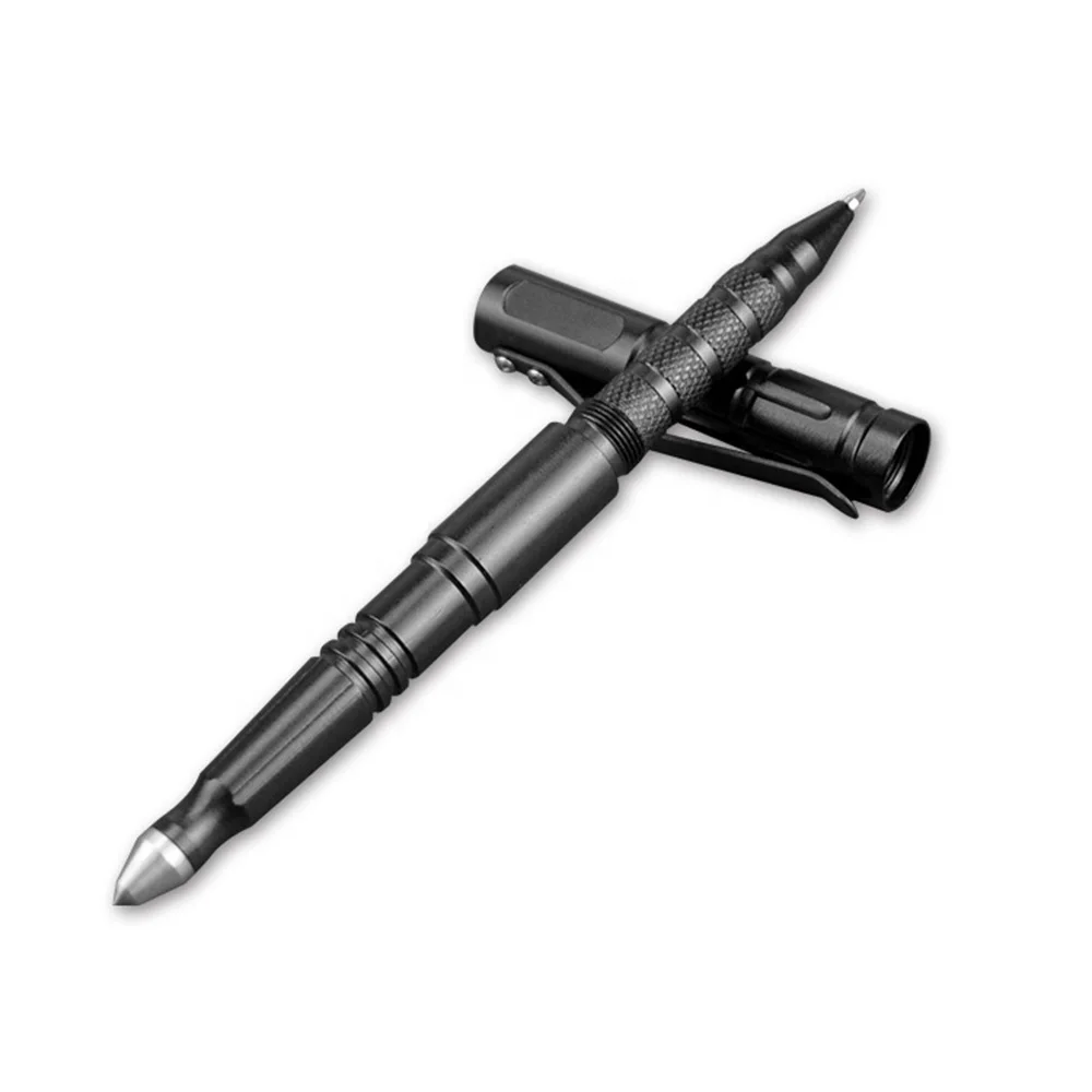 
Mult ifunctional Personal Defense Weapons Aluminium alloy Lifesaving Tactical pen 