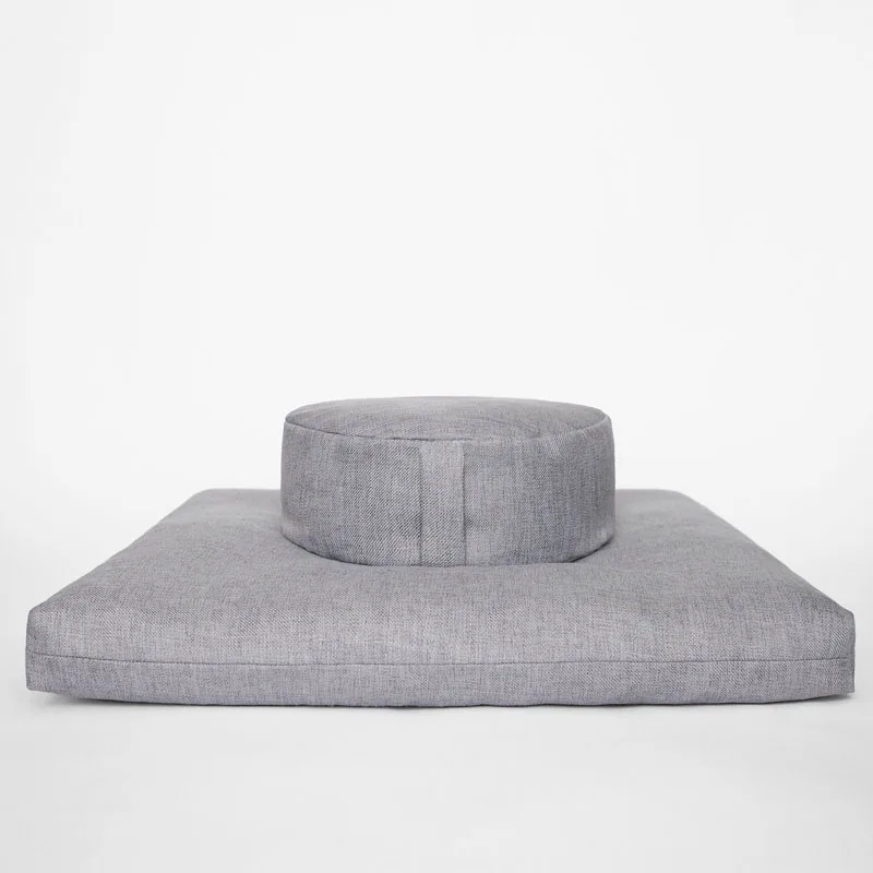 
Yoga Meditation Buckwheat Bolster Pillow Cushion Meditation Floor Cushions for Sitting 