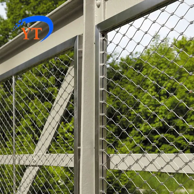 Наконечник кабельные защитные сетки для заполнения балюстрада веревки сетки