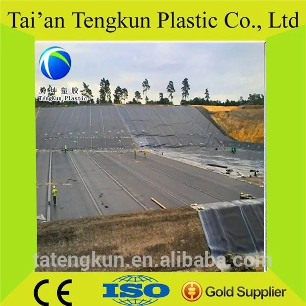 Цена от производителя Polyethlene геомембраны 1 мм пнд лайнер лист
