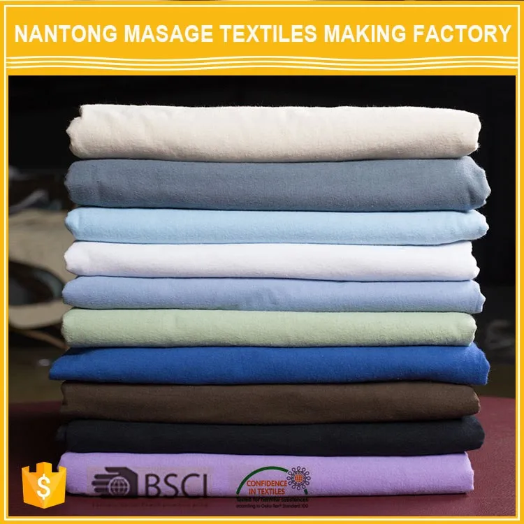 China Wholesale 100% Linen Pigment Cotton Massage Bedding Sets
