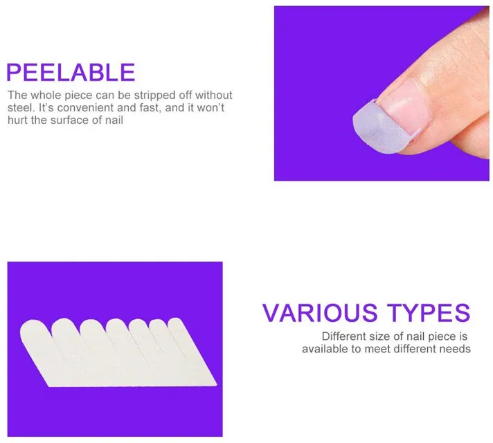 Precut China Silk Artisan Nail Wrap