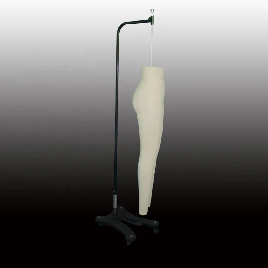 Fabric Hanging Body Form Tailoring Mannequin Legs Cheap Model Half Body Female Fiberglass adjustable Dress form tailoring Dummy