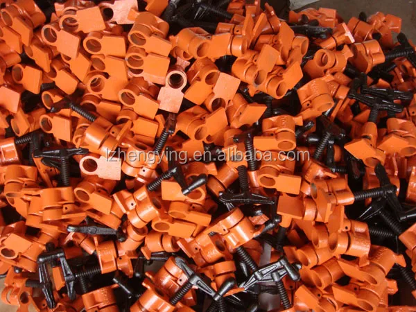 1/2 inch Assembly Purpose Fixed Iron Pipe Clamps