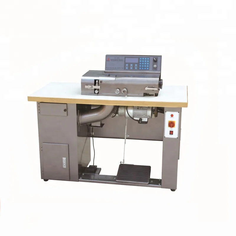 Computerised Round Knife Shoes Bag Leather PU Rubber Edge Skiving Machine