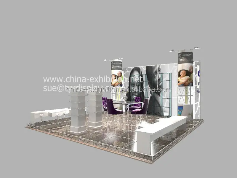 
Aluminum project exhibition stand booth 