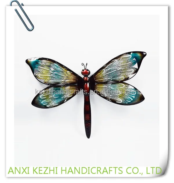 KZ160216 China wholesale Wrought iron butterfly metal wall decor