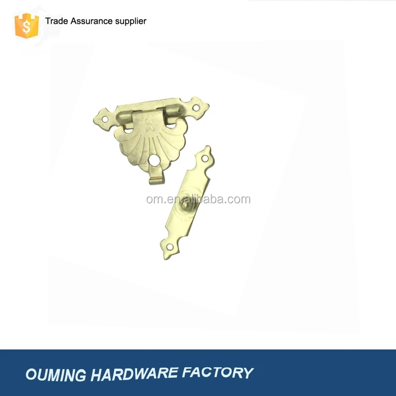 Wholesale Brass Plated Jewelry Box Lock Hardware Lock