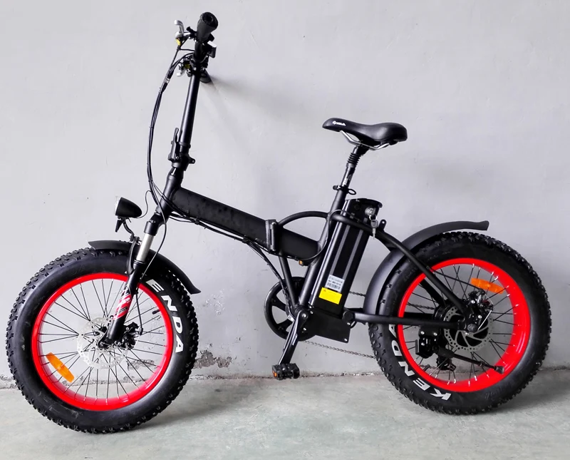 250W Folding E bike big tire bicycle for sale