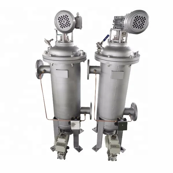 
high quality 200 micron carbon steel self cleaning filter 