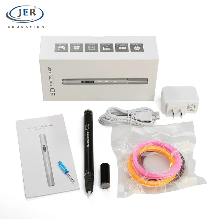 slimmest 3d drawing pen with oled display 3d pen Educational 3d Printer Pen