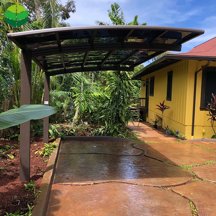 Popular Design Carport Canopy Awning Outdoor Garages Standard Size