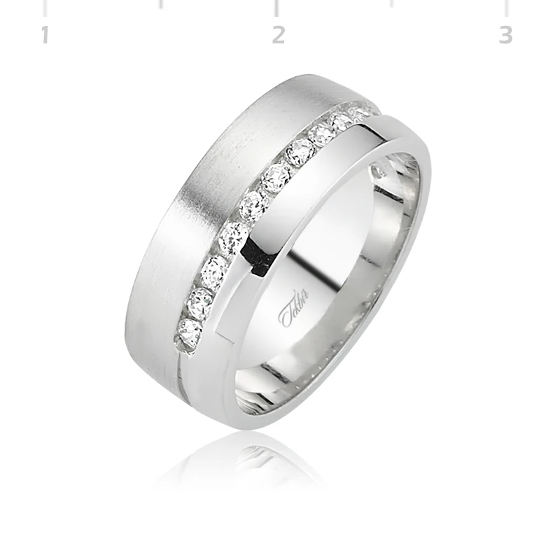 Tekbir Silver 925 Pair Wedding Ring | WR0820083