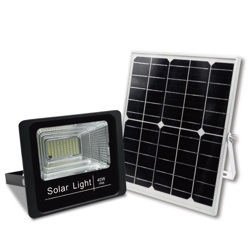 High power of 25W 40W 60W 100W Solar Floodlight Solar Streetlight for Home street Outdoor road lamp