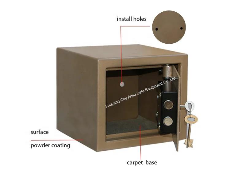Superior cheap wall mounted steel mini master lock key safe box