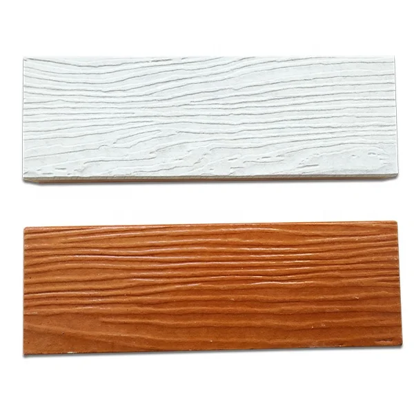 Factory Supply Cheap Price 25mm High Strength Fireproof Non-asbestos Wood Texture Fiber Cement Garden Boards For Outdoor Floor