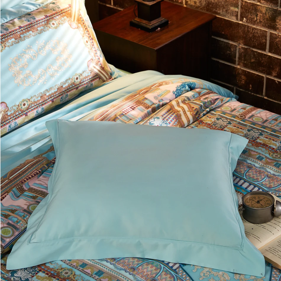 
100% 100s yarncount digital print cotton duvet cover sets 