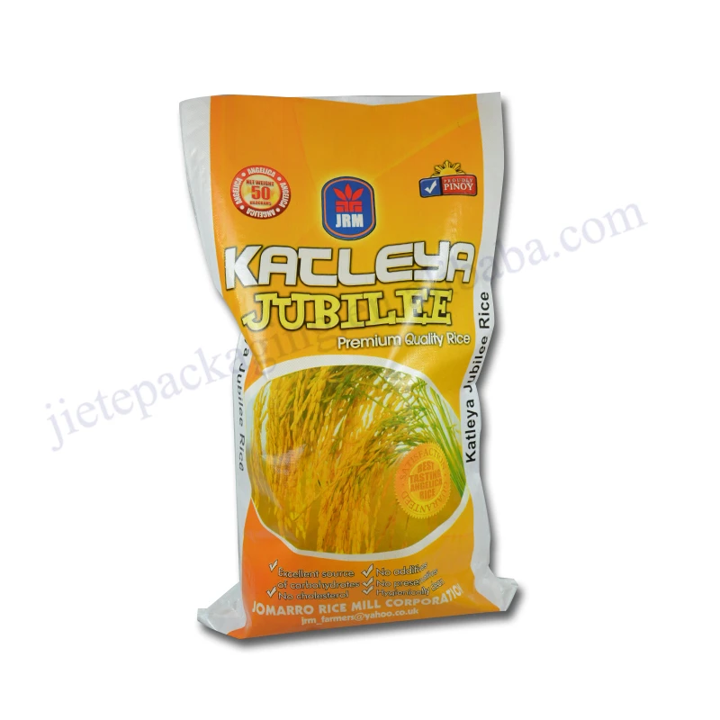Hot sale cheap price 50kg white pp woven rice packing bag export Dubai and Pakistan