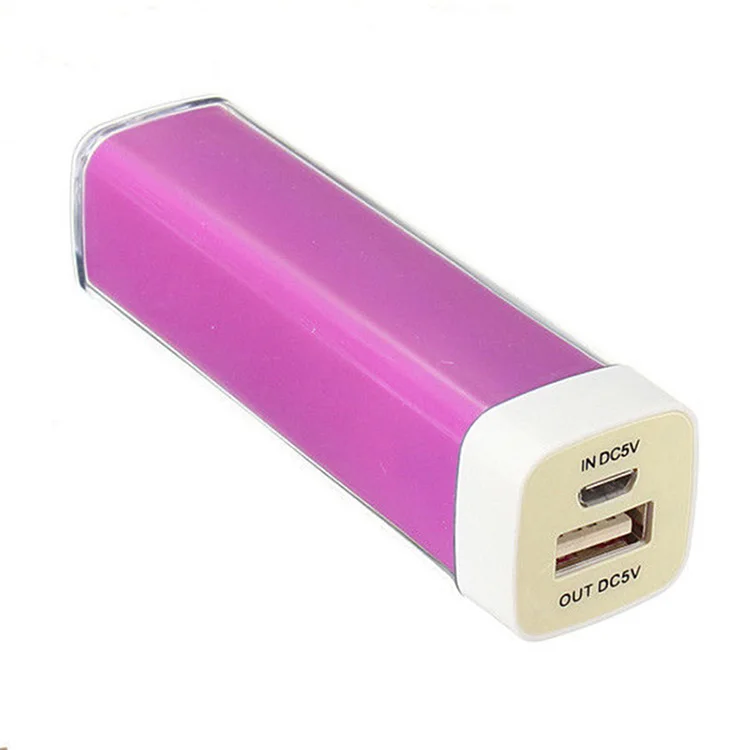 
Promotional Gift Portable Lipstick Power Bank 2600mAh 