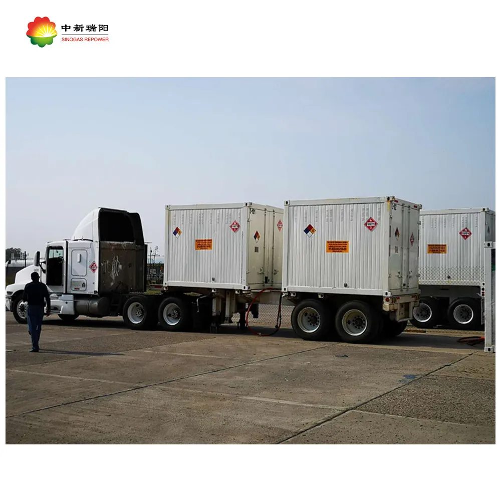 
CNG cascade cylinder skid container more flexible solution than CNG jumbo tube skid 