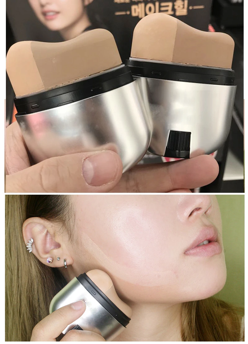 Foundation cover packaging empty plastic deodorant stick container