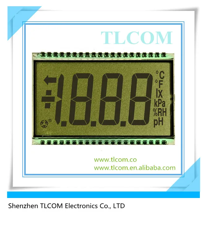Cheap monochrome custom lcd display small TN LCD